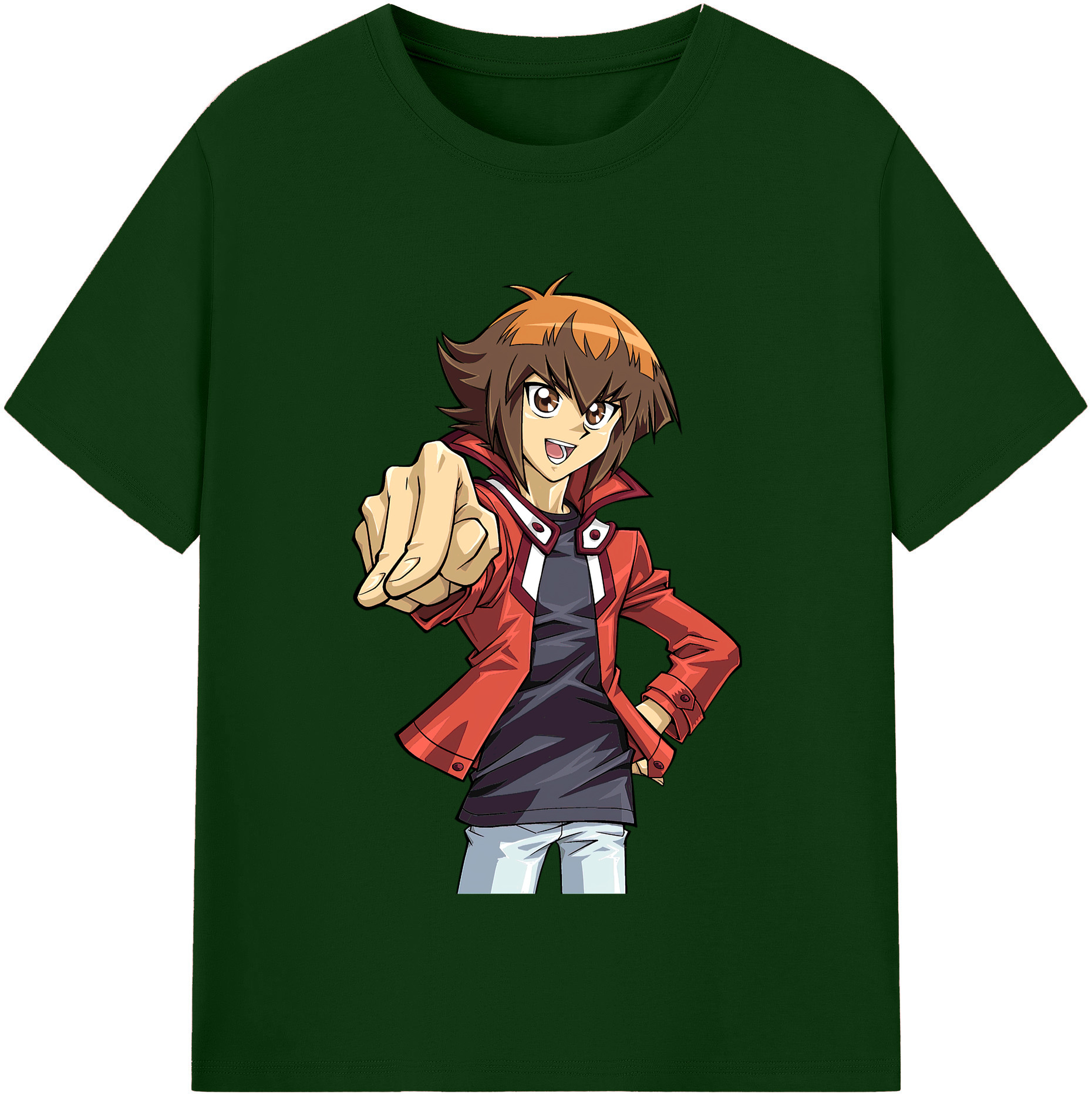（画像用） 遊☆戯☆王 Yu-Gi-Oh! 綿100％半袖Tシャツ（フロントプリント）
